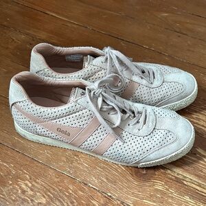 Gola Harrier Glimmer Suede Size 10